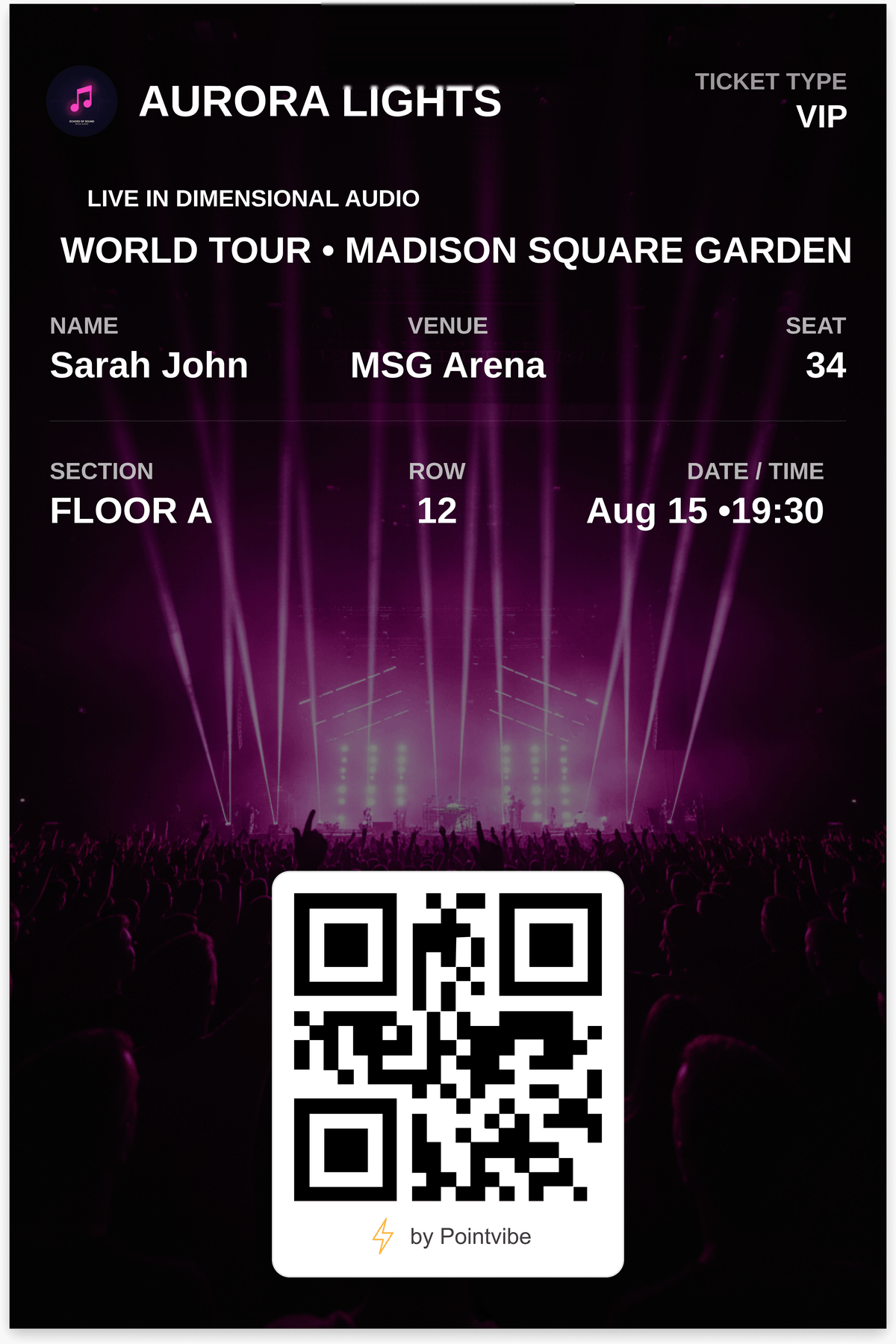 Event Tickets & Passes